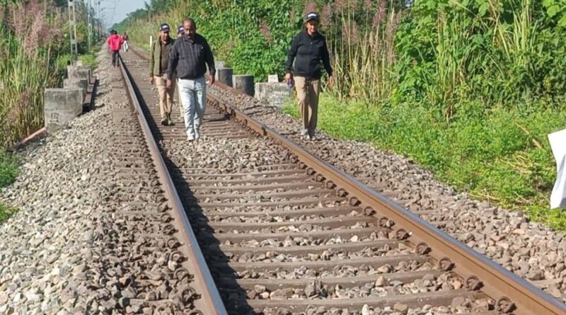 रुद्रपुर में बाघ एक्सप्रेस की टक्कर से नर हाथी की मौत, दो घंटे तक रुकी रही ट्रेन, 1000 यात्री थे सवार